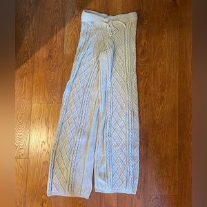 Kasey Cable Knit Pants Edikted Small